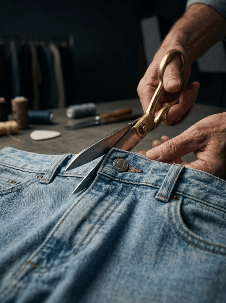Creative clothing transformation