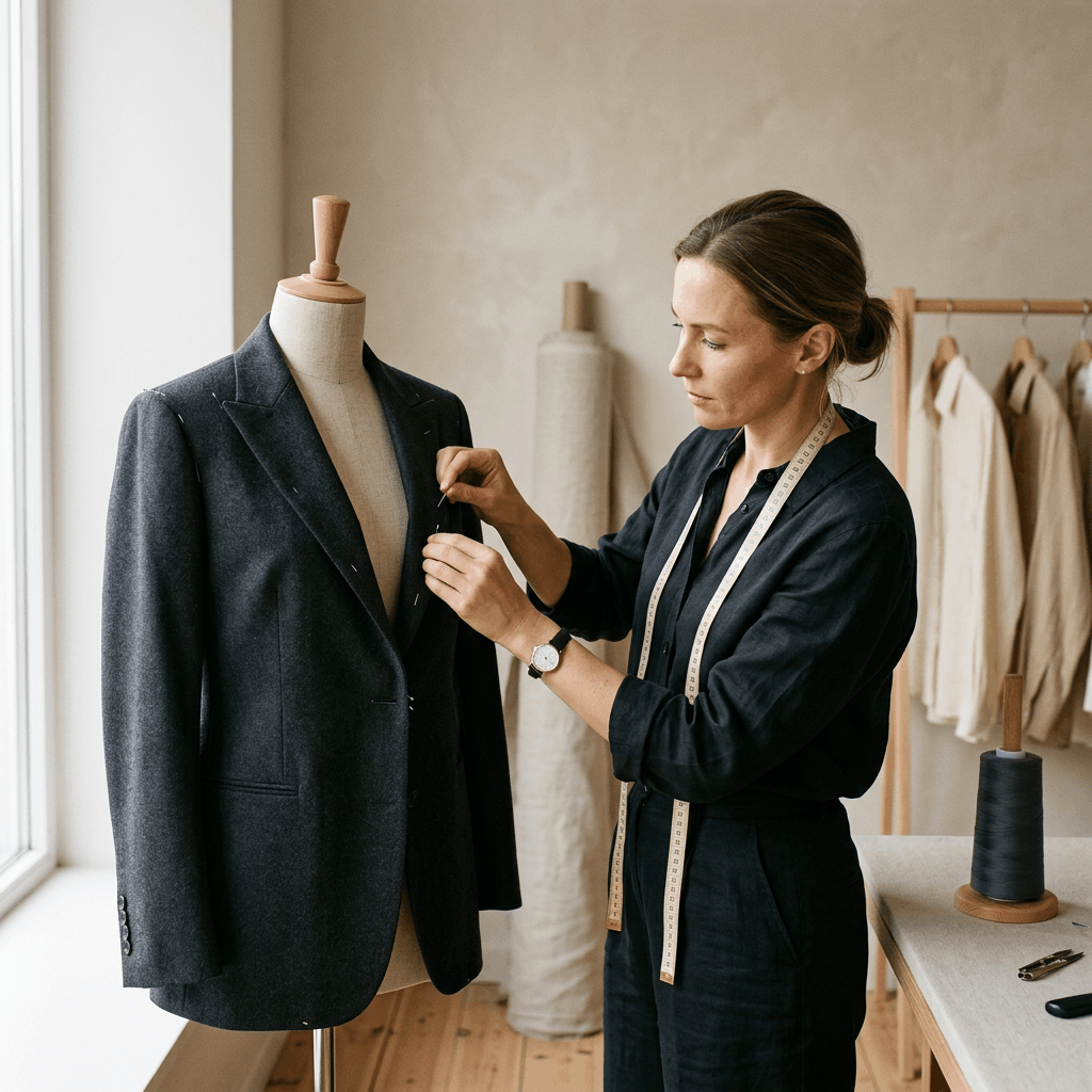 Professional jacket alteration service in Guildford